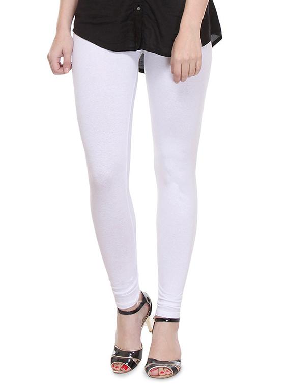 white cotton leggings - 14424605 - Zoom Image - 1