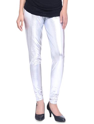 silver viscose leggings - 14424612 - Very Small Image - 1