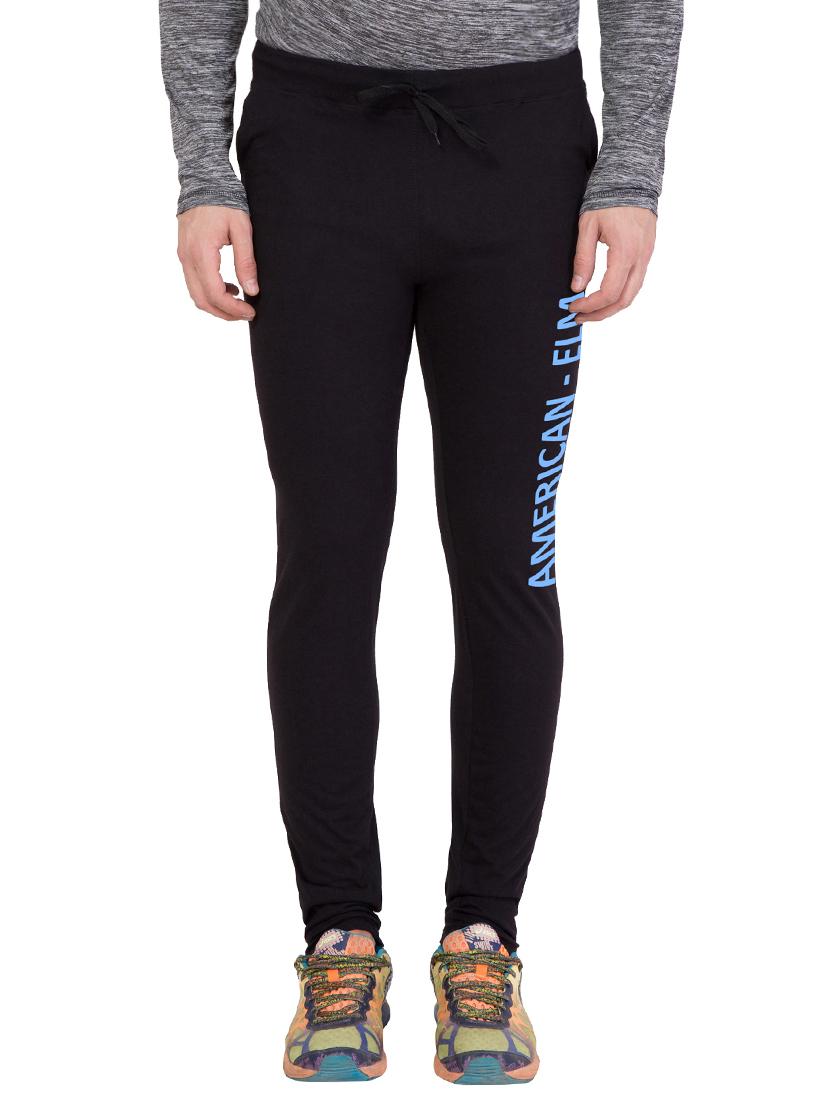 black cotton track pant - 14424787 - Zoom Image - 1