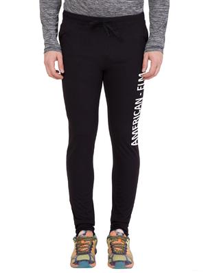 black cotton track pant - 14424790 - Standard Image - 1