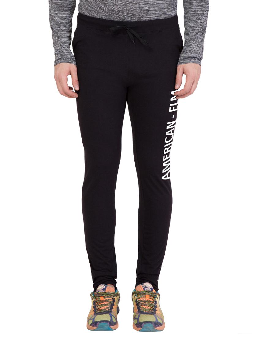black cotton track pant - 14424790 - Zoom Image - 1