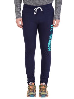 navy blue cotton track pant - 14424801 - Standard Image - 1