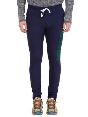 navy blue cotton track pant - 14424807 - Standard Image - 1