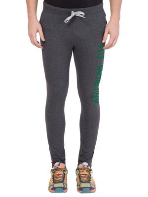 grey cotton track pant - 14424815 - Standard Image - 1