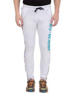 white cotton track pant - 14424846 - Standard Image - 1