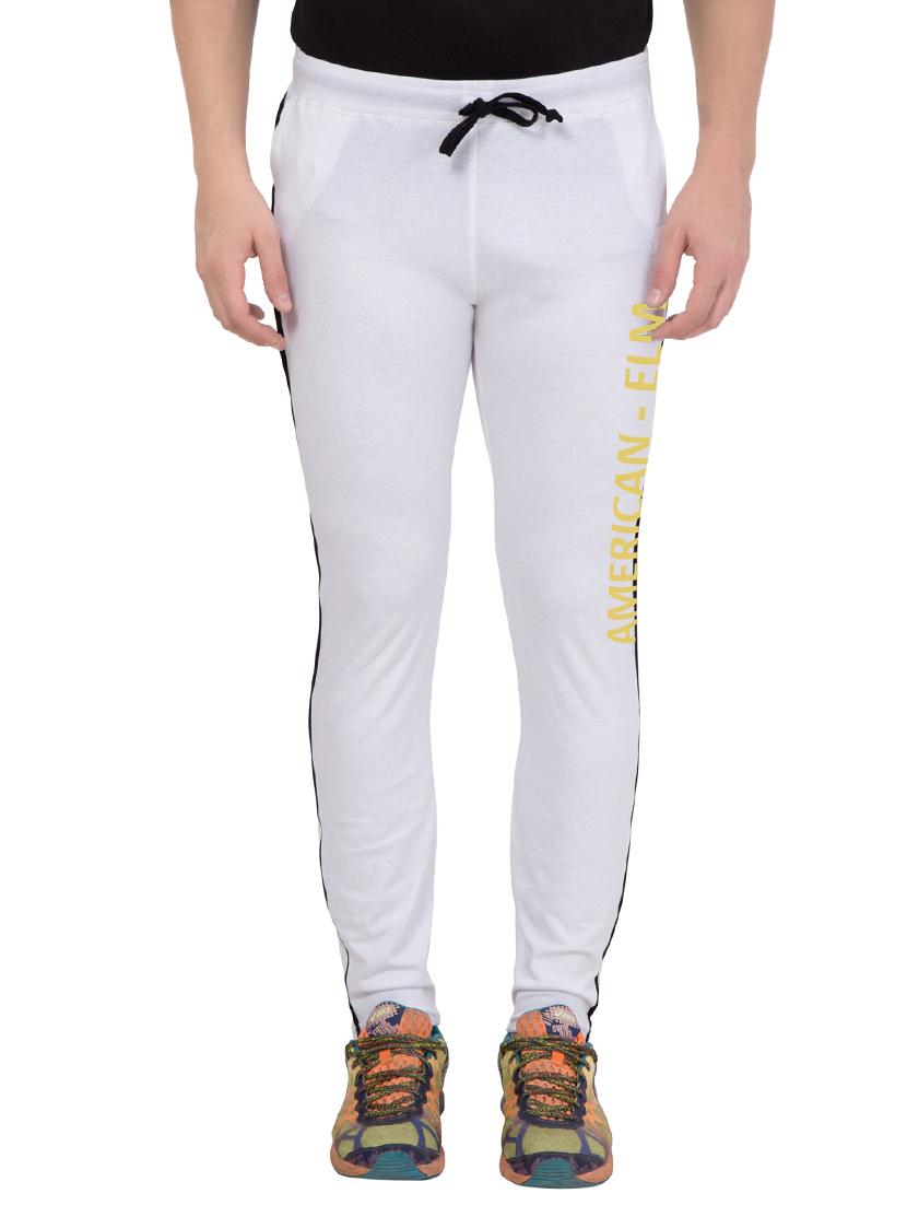 white cotton track pant - 14424847 - Zoom Image - 1
