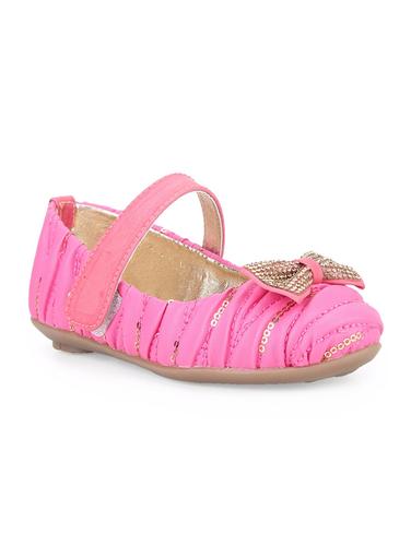 pink leatherette flat mary jane - 14425181 - Very Small Image - 1