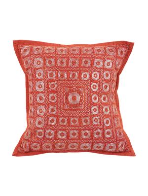 Cotton Single Rajasthani Traditional Cushion Cover By Rajrang - 14425224 - Standard Image - 1