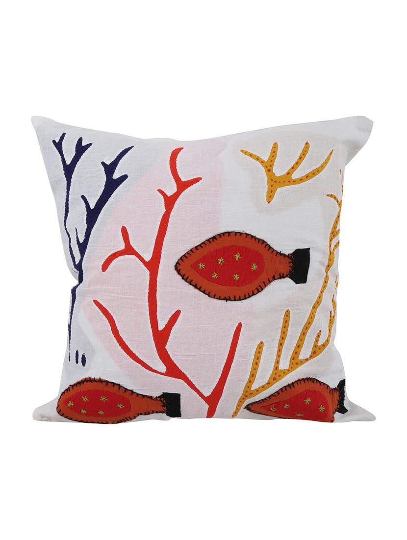 Cotton Single Rajasthani Traditional Cushion Cover By Rajrang - 14425238 - Zoom Image - 1
