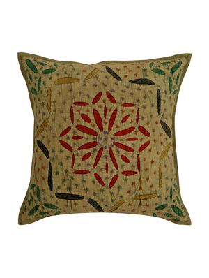 Cotton Single Rajasthani Traditional Cushion Cover By Rajrang - 14425243 - Standard Image - 1