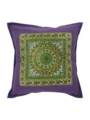 Cotton Single Rajasthani Traditional Cushion Cover By Rajrang - 14425251 - Standard Image - 1