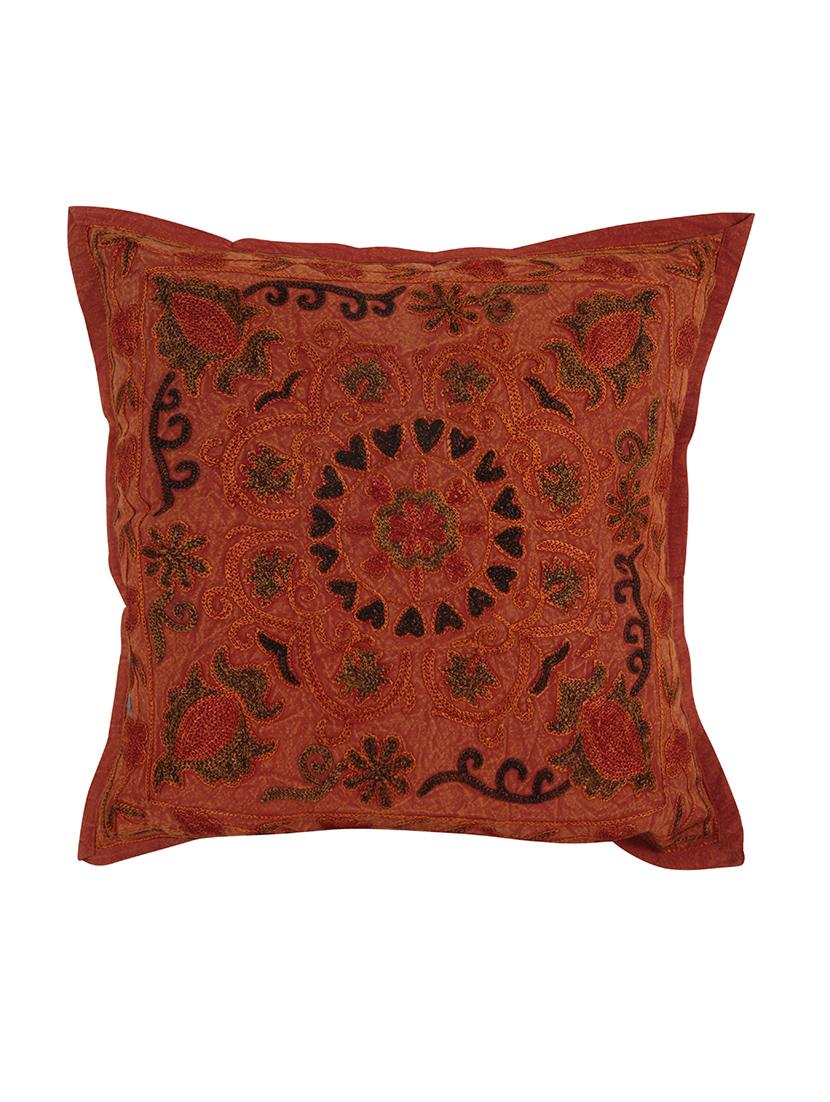 Cotton Single Rajasthani Traditional Cushion Cover By Rajrang - 14425268 - Zoom Image - 1
