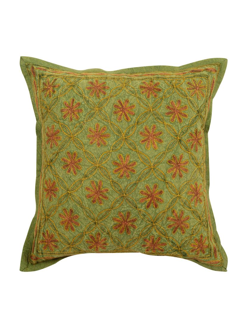 Cotton Single Rajasthani Traditional Cushion Cover By Rajrang - 14425279 - Zoom Image - 1