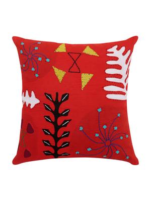 Cotton Single Rajasthani Traditional Cushion Cover By Rajrang - 14425289 - Standard Image - 1