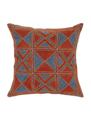 Cotton Single Rajasthani Traditional Cushion Cover By Rajrang - 14425290 - Standard Image - 1