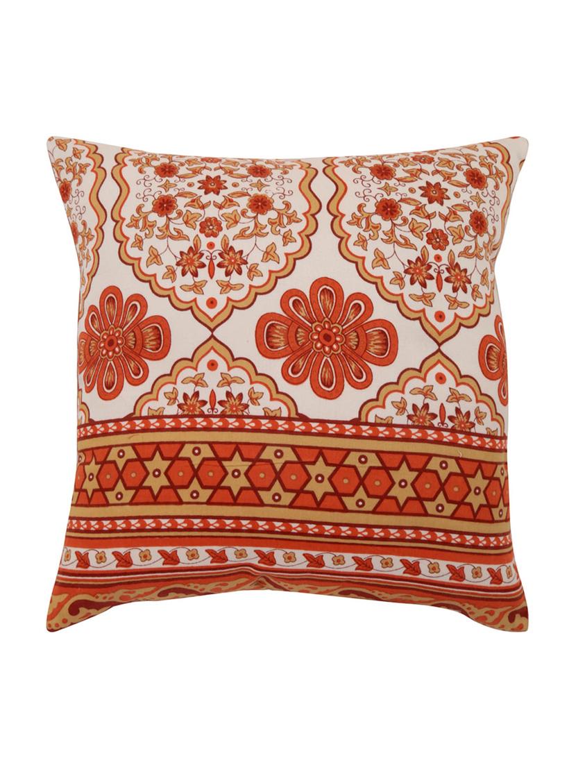 Cotton Single Rajasthani Traditional Cushion Cover By Rajrang - 14425292 - Zoom Image - 1