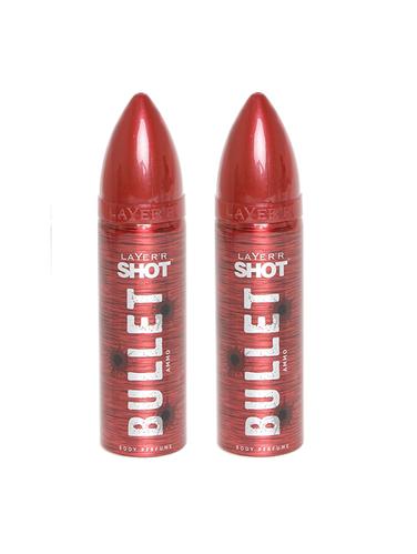 LAYER'R SHOT BULLET AMMO 120 ML EACH (PACK OF 2) - 14425955 - Very Small Image - 1
