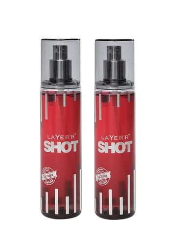 LAYER'R SHOT RED STALLION 135 ML EACH (PACK OF 2) - 14425964 - Very Small Image - 1
