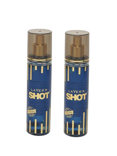 LAYER'R SHOT -GOLD-PASSION 135 ML EACH (PACK OF 2) - 14425970 - Very Small Image - 1