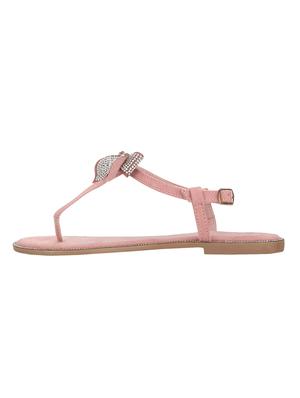pink ankle strap sandals - 14427038 - Standard Image - 3