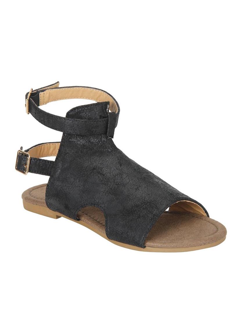 black back strap sandal - 14427053 - Zoom Image - 1