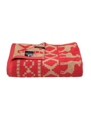 Reindeer Cotton Bath Towel - 14427077 - Very Small Image - 1