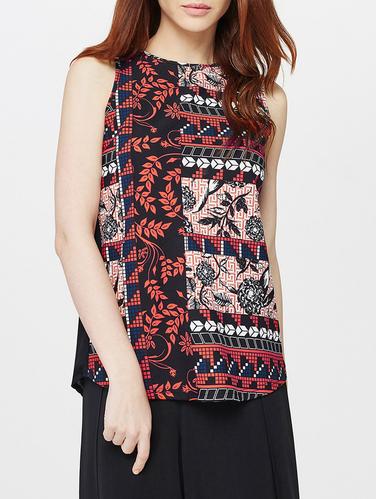 multi colored printed top - 14427765 - Very Small Image - 1