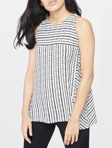 multi colored viscose printed top - 14427772 - Very Small Image - 1