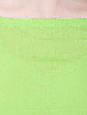 blue and green cotton skirt set - 14429033 - Standard Image - 5
