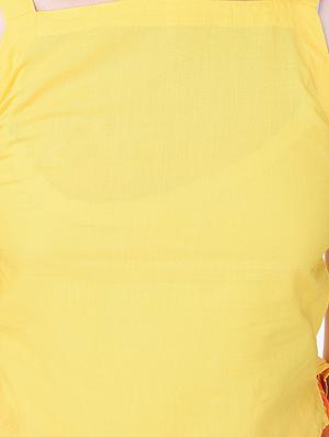 orange and yellow printed skirt set - 14429055 - Standard Image - 5