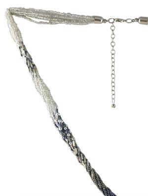 multi colored metal long necklace - 14429227 - Standard Image - 3