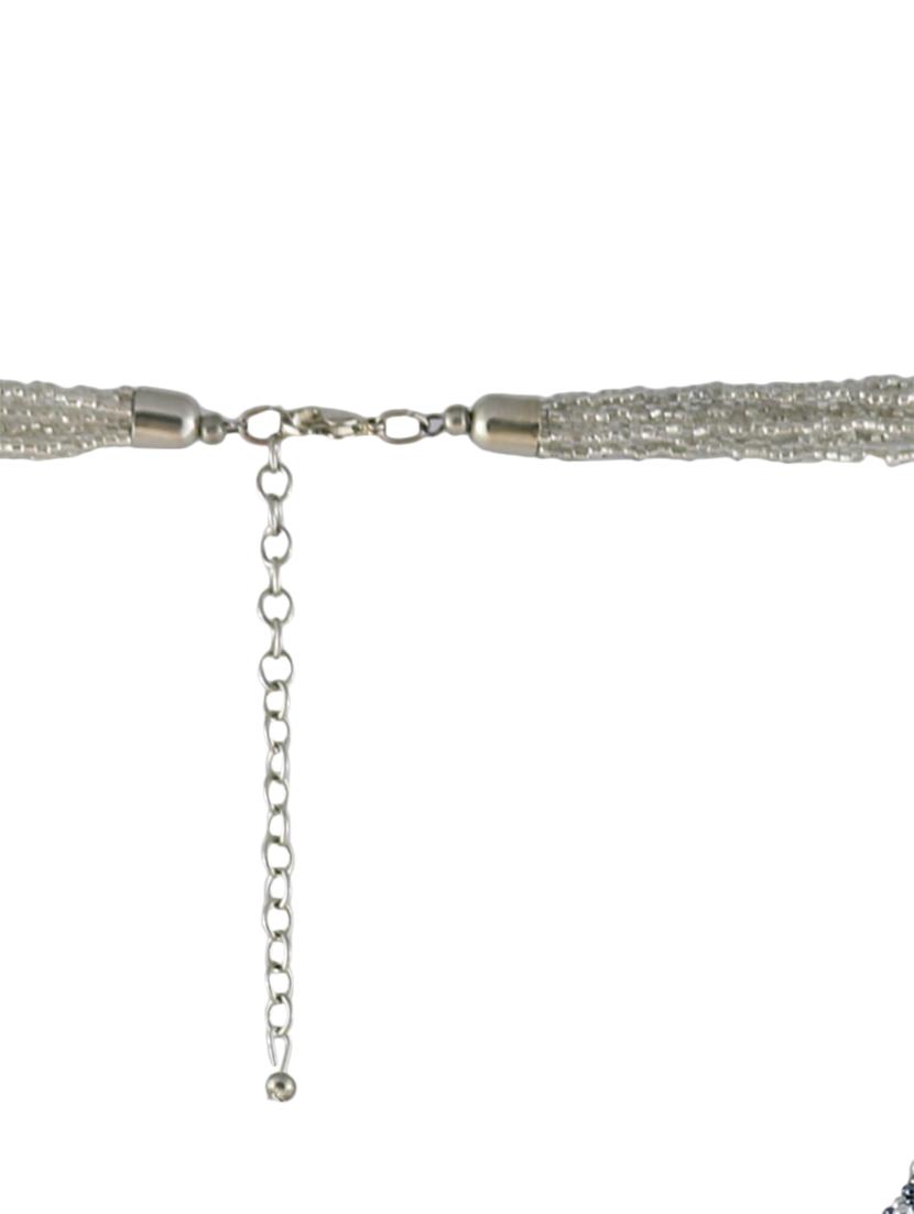multi colored metal long necklace - 14429227 - Zoom Image - 4