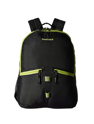 black polyester backpack - 14430513 - Very Small Image - 1