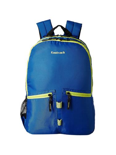 blue polyester backpack - 14430514 - Very Small Image - 1