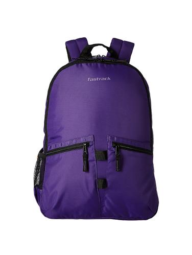 purple polyester backpack - 14430515 - Very Small Image - 1