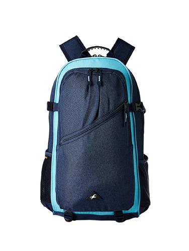 blue polyester backpack - 14430532 - Very Small Image - 1