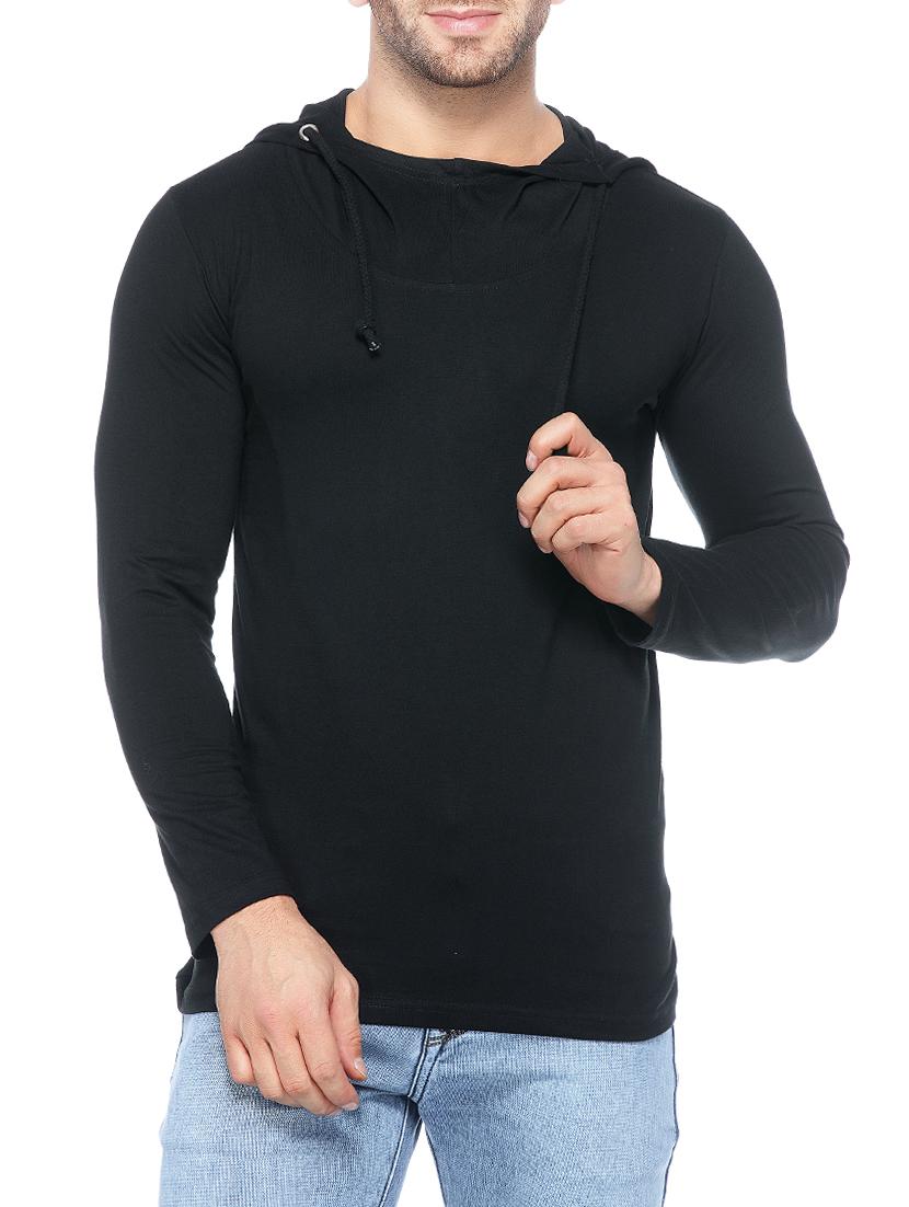 black cotton t-shirt - 14430719 - Zoom Image - 1