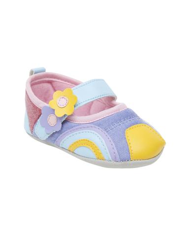 multi colored fabric flat mary jane - 14430806 - Very Small Image - 1