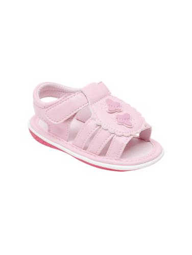pink leatherette sandal - 14430817 - Very Small Image - 1