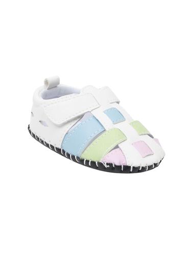 white leatherette sandal - 14430819 - Very Small Image - 1