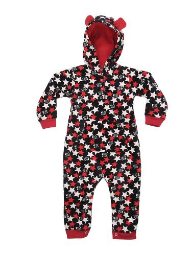 red polyester romper - 14430935 - Very Small Image - 1