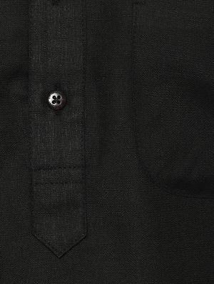 black cotton kurta payjama set - 14431399 - Standard Image - 4