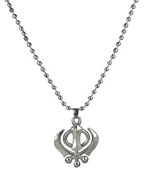 silver brass pendant - 14432265 - Standard Image - 1