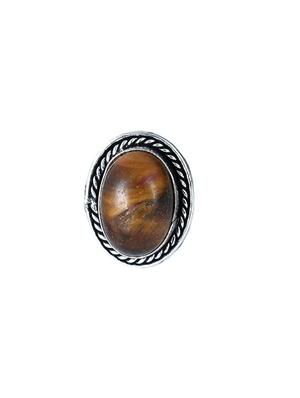 brown brass hand ring - 14432273 - Standard Image - 1
