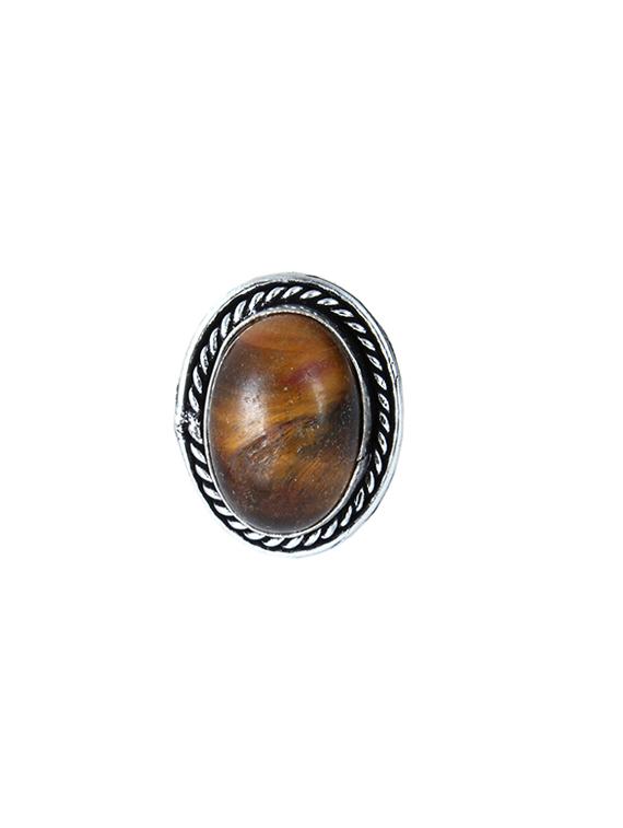 brown brass hand ring - 14432273 - Zoom Image - 1