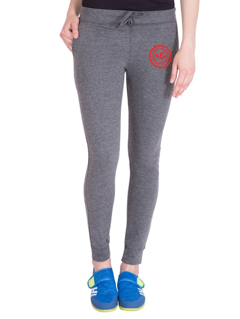 grey cotton track pants - 14432423 - Zoom Image - 1
