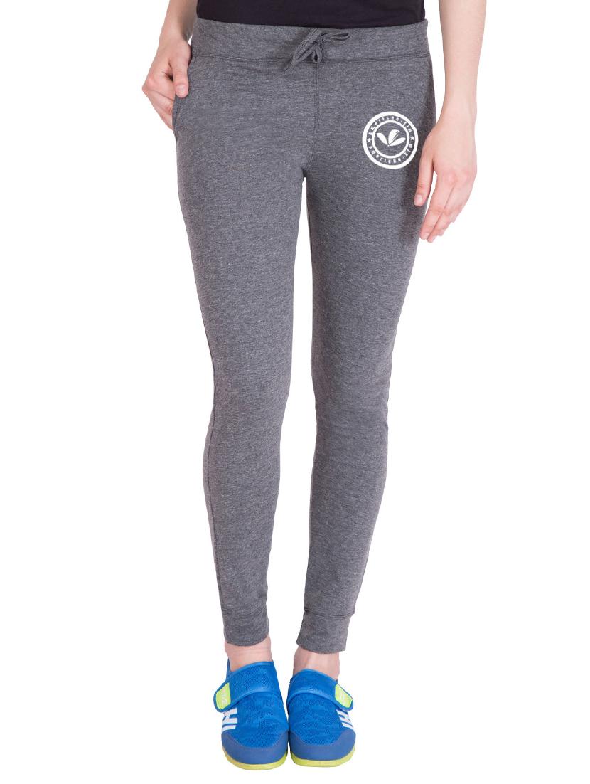 grey cotton track pants - 14432425 - Zoom Image - 1