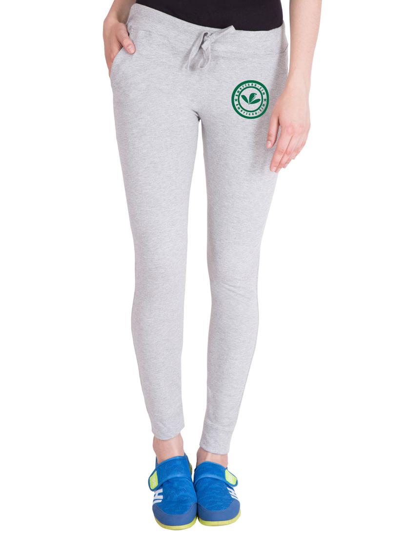 grey cotton track pants - 14432430 - Zoom Image - 1