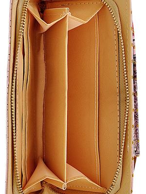 pink leatherette clutch - 14432452 - Standard Image - 3