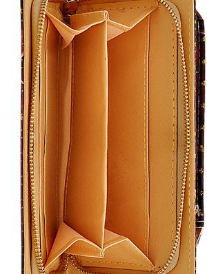 purple leatherette clutch - 14432454 - Standard Image - 3